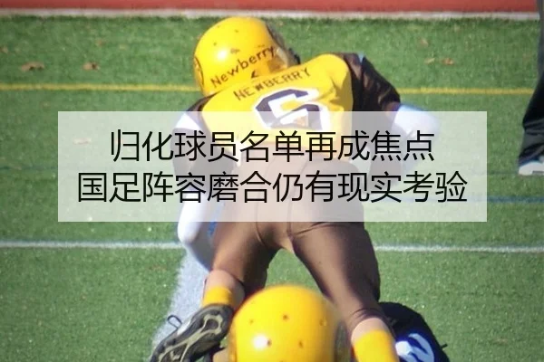 归化球员名单再成焦点 国足阵容磨合仍有现实考验
